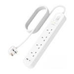 Belkin 4-Outlet Surge Protector Power Strip, 525 Joules of Protection