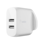 Belkin Boost Charge Dual USB-A Wall Charger 24 W + USB-A to USB-C Cable - Image 2