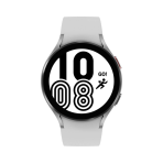 Samsung Galaxy Watch4, Round LTE Smartwatch, Wear OS, Rotating Bare Bezel, Fitness Watch, Fitness Tracker, 44 mm, Silver (German Version) - Image 2