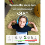 Belkin SoundForm Mini Kids Wireless Headphones | Blue - Image 2
