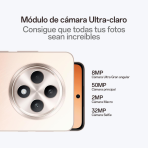 OPPO Reno12 F 5G Mediatek D6300 8GB RAM 256GB Storage 6.67" FHD+ OLED Display Smartphone ColorOS Amber Orange - Image 3