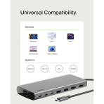 Belkin Connect Universal USB-C 8-in-1 | Silver - Image 3