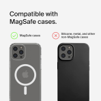 Belkin BoostCharge 2-in-1 Magnetic Foldable Qi2 Charger 15W, MagSafe Compatible Wireless Charger, Fast Charging for iPhone 17, Air, 16, 15, Charging Station with Non-Slip Base, PSU Included - Black - Image 3