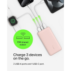 Belkin 10000mAh portable power bank - Rose Gold - Image 4