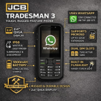 JCB Tradesman 3 4G - Black - Image 4