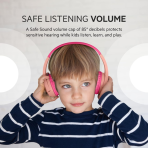 Belkin SoundForm Mini Kids Wireless Headphones - Pink - Image 4