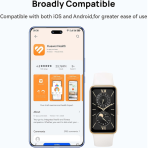 HUAWEI Band 9 | Dawn White Fluoroelastomer Strap - Image 5