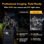 JCB Toughphone E10 Rugged Smartphone SIM Free – Black - Image 6