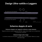 Honor Magic V2 5G Mobile Phone, Sim Free, Folding Smartphone, 16+512GB, 6.43''+7.92'' foldable OLED screen, 5000mAh all-day battery, dual SIM, Android 13, Purple - Image 6