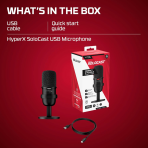 HyperX SoloCast – USB Condenser Gaming Microphone - Image 7