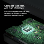 Belkin Connect 100W USB-C Core GaN Power Adapter, Fast-Charging Adapter with Universal USB-C Compatibility, 100W Power Delivery, UK and EU Power Cords for Gaming, MacBook, PC Laptops, and Chromebook - Image 7