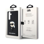 CG MOBILE Karl Lagerfeld KLHCS24M3DRKINK Case for S24+ S926 Black Hardcase 3D Rubber Icon - Image 8